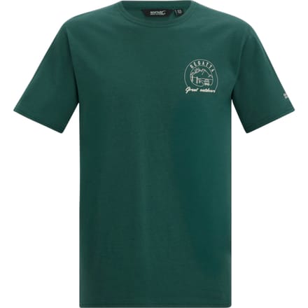 Regatta Heren Cline IX Sunrise T-Shirt (Mediterraan groen)