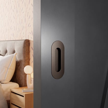 Schuifdeurkom - Dark Brons Kleur - RVS - GPF - GPF0716.A1B Dark blend 120x50mm
