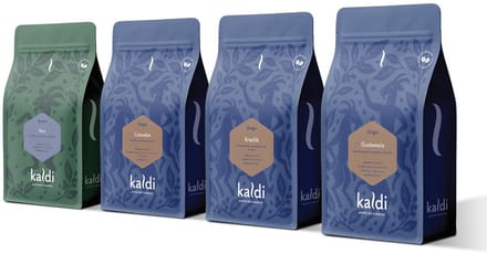 Kaldi Zuid-Amerika Origin - Proefpakket - 4 x 250 gram koffiebonen