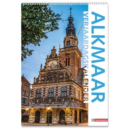 Verjaardagskalender Alkmaar - 21 x 30 cm - natuur