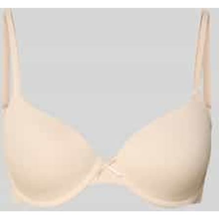 Grote maten beugelbeha met spaghettibandjes model 'PERFECT BASICS'