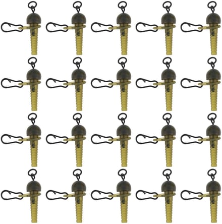 Dailygoods - 20-delige Semi Vaste Kraal Randen Kit voor Karpervissen