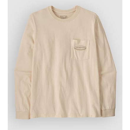 Patagonia Mw 95 Oval Logo Pocket Longsleeve