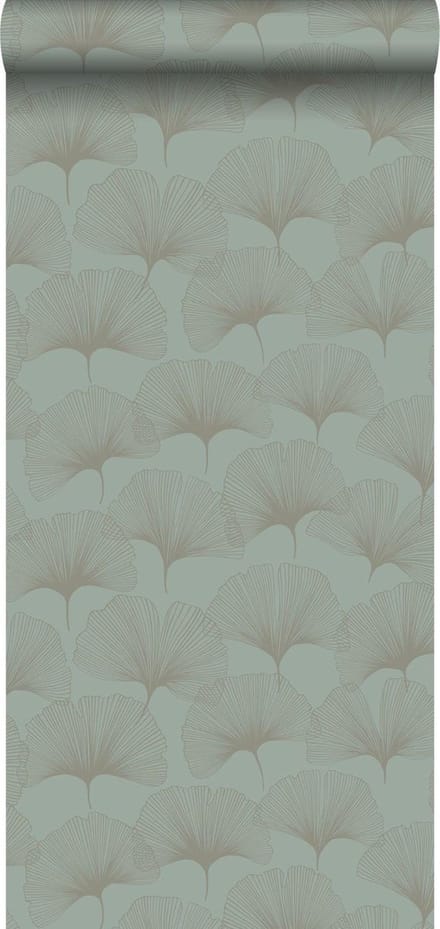 Origin Wallcoverings behang ginkgo bladeren saliegroen - 347733 - 0,53 x 10,05 m