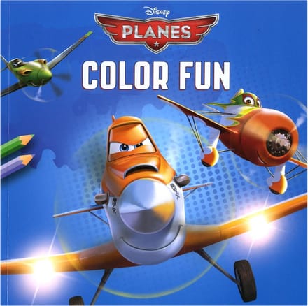 Planes Kleurboek - Disney kleurplaten van Dusty en Planes helden - 36 pagina's