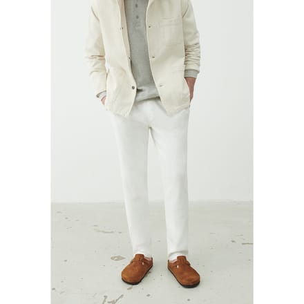 American Vintage Sonicake Sweat Pants Blanc Größe: M | Jogginghosen Outlet | Herren