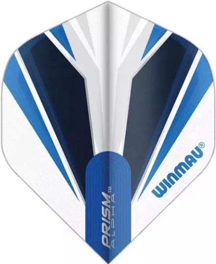 Winmau Prism Alpha Blue & White