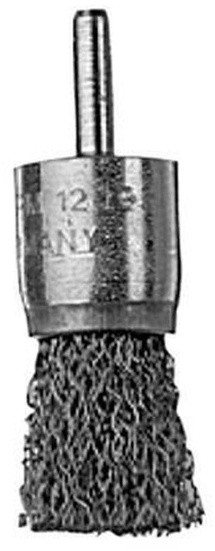 6MM PENSEELBORSTEL 25 GEGOLFD 0.3 STAAL