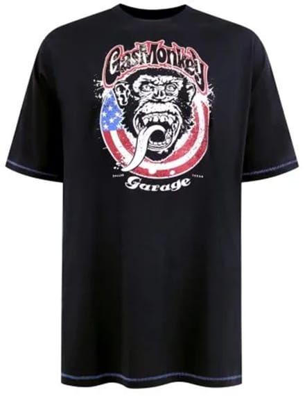 Duke 555 Birkenhead T-shirt Blauw Big Men Size 5XL