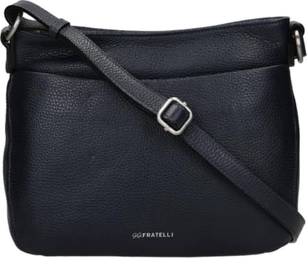 Gigi Fratelli Medium Crossbodytas / Schoudertas Dames - Leer - Romance - Blauw