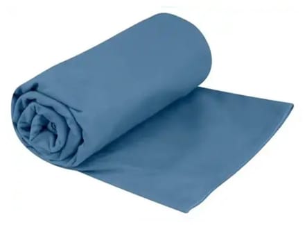 Sea to Summit Drylite Towel XL Licht & ultrasoft microvezel - Moonlight Blue