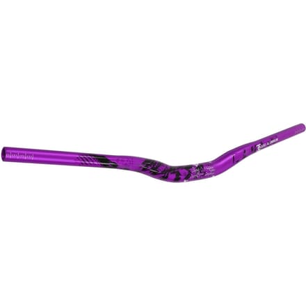 Guidon de vélo extra long en alliage d'aluminium, 31,8 x 720 mm, violet violet