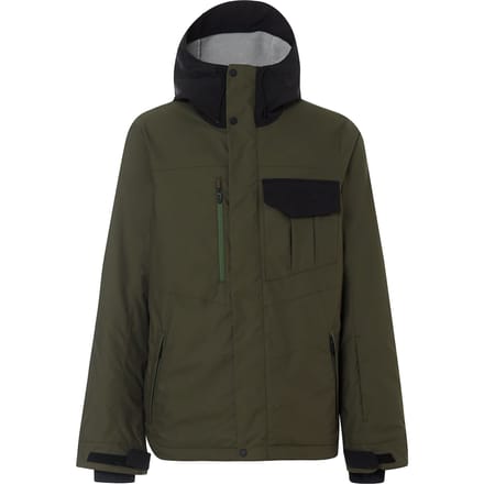 Oakley Division Evo Insula 2L 10K Zip Up Khaki Herenjas 412786 86V