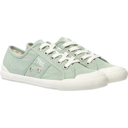 Vrouwen sneakers in gewassen canvas TBS Opaline