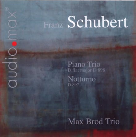 Max Brod Trio - Schubert: Piano Trio D898 | Adagio D 897 Notturno (CD)