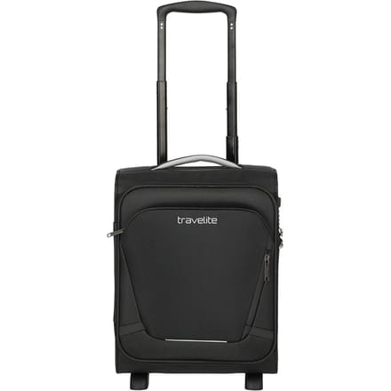 Travelite Jetpack Easy 2 Cabin 21 liter - Black – Underseater trolley – Van polyester – Handbagage koffers, koffers en reiskoffers