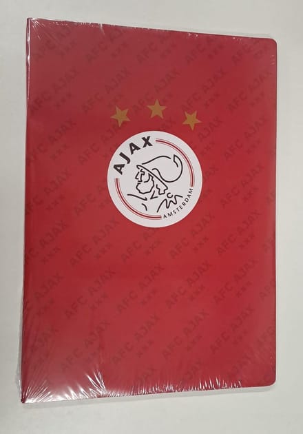 AFC AJAX - 2x Schriften - A4 - Rood