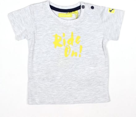 Lemon Beret t-shirt jongens - grijs - 142034 maat 74