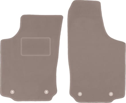 Beige voormatten voor: Opel Corsa C hatchback (2000-2006)