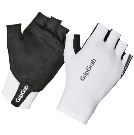 Faststream Aero Korte Vinger Fietshandschoenen Wit - Maat M