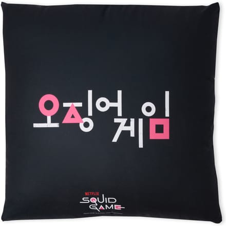 Squid Game Iconic Squid Vierkante Kussen - 40x40cm - Soft Touch