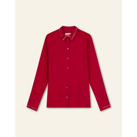 Oilily Bloom Blouse- maat40 Persian Rood