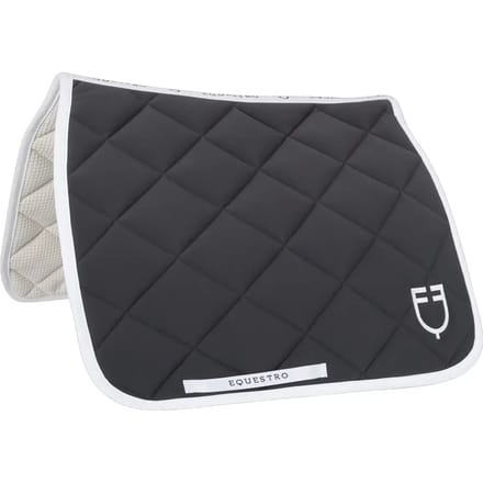 Dressuurmat paard met logo Equestro