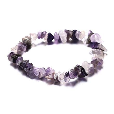 Montebello Armband Adria Am - Helende Natuursteen - Amethist - Rek