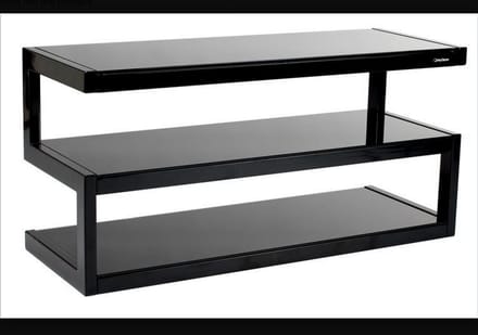 NorStone Esse zwart zwart A/V meubel