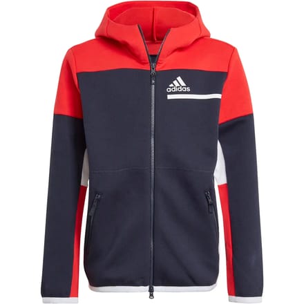 Kinder sweatshirt met capuchon en ritssluiting adidas Z.N.E.