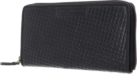 bruno banani Portemonnee Wichita Zip Around Wallet Black Zwart