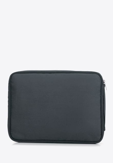 Wittchen - Dames 15" Laptophoes - Gequilte Voorkant - Grijs Polyester