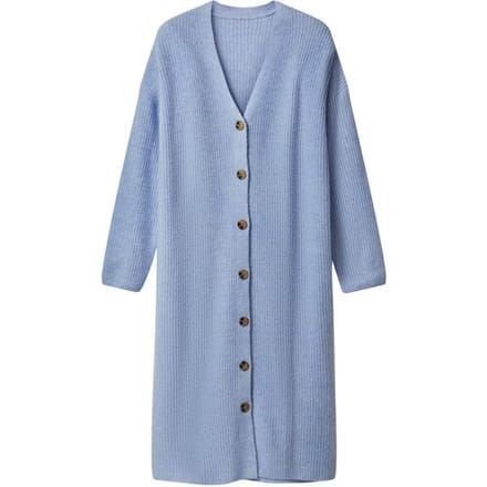 ESMARA Lang dames vest (Blauw, S (36/38))