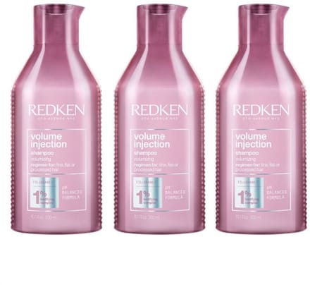 Redken Volume Injection Shampoo 3x 300ml = 900ml