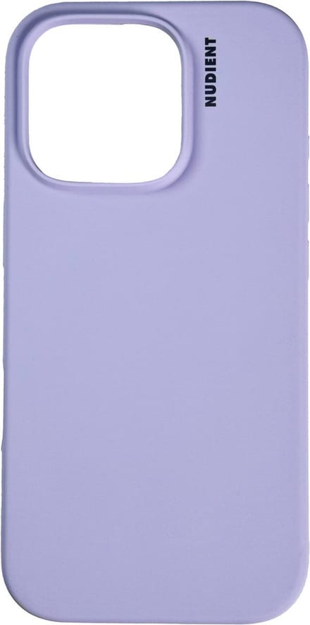 Nudient Base Case geschikt voor iPhone 16 Pro Max Soft - Paars