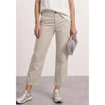 Broek met Straight Leg-pijpen in cargo-stijl