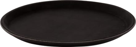 Mammoet - Dienblad - Easy - Rond - Antislip - 36 cm - Zwart - Polypropyleen