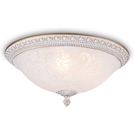 Maytoni - Plafondlamp Pascal - Wit met goud - Ø35