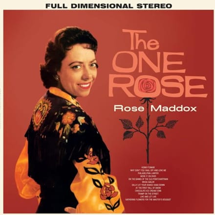 Disque Vinyle ROSE MADDOX - The One Rose 772319 1960 US Folk