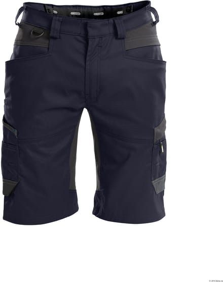 Dassy Axis Werkshort met stretch 250082 - Nachtblauw/Antracietgrijs - 67