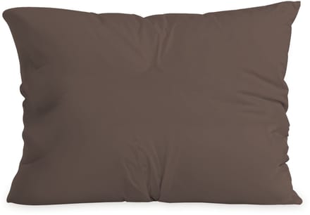 Zelesta Comfort Duo Kussensloop - Chocolade bruin - 60x70cm - Set van 2 kussenslopen