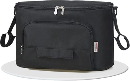 Multifunctionele Baby Bag - Stroller Storage Bag - Waterdichte Luiertas - Universeel - Zwart