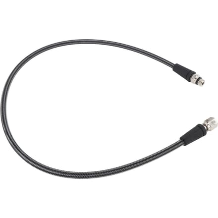 Duik Hoge Druk Slang 80cm Koolstofvezel Vlechtwerk Flexibele Duik Drukmeter Slang voor BCD Regulator black