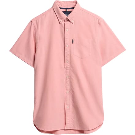 Superdry - Oxford-overhemd met korte mouwen - Heren - Shirts