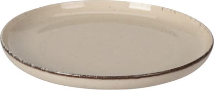 DoaBuy bord Ø 19x25 cml crème