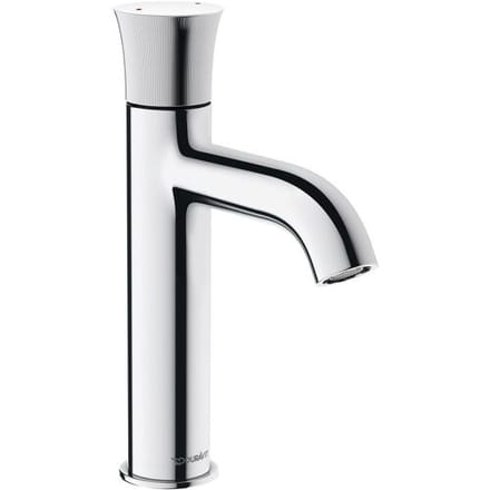 Duravit White Tulip single lever washbasin mixer M without drain thread. WT1020002010