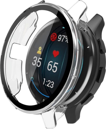 Watch case screenprotector - hoesje - geschikt voor Garmin Venu 2 - transparant