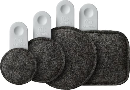 Tandem Drums Drops set - Drum dempers, set van 4 stuks (40g / 60g / 120g / 200g)