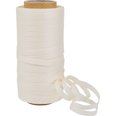 Katoen gestreept lint "Cottonfield", 5 mm - Créme