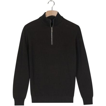 Baileys - Heren - Trui - Ribgebreid - Katoenen Pullover - Navy - 528419-60
